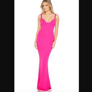 Nookie Pink Barbiecore Romance Gown // Small